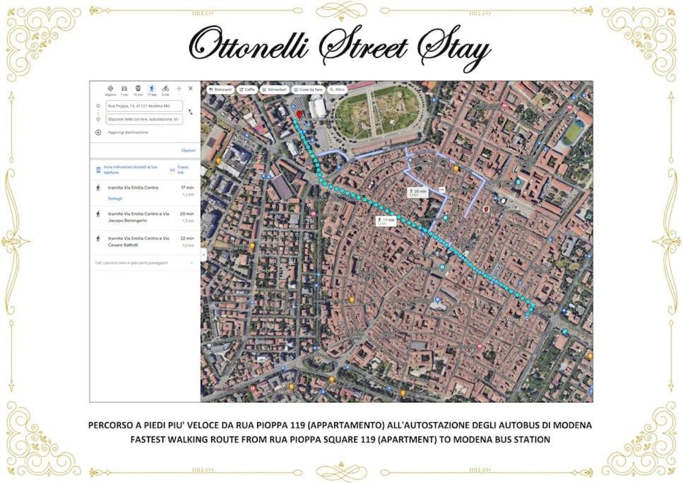 Apartamento Ottonelli Street Stay- Wifi Fibra Free Tra Storchi & Centro Storico Módena